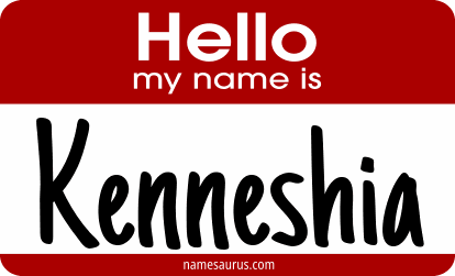 Hello my name is Kenneshia png download