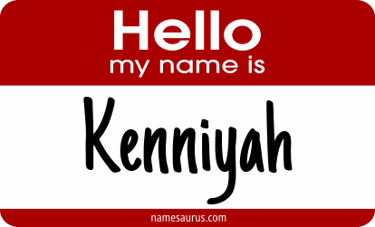 Hello my name is Kenniyah png download