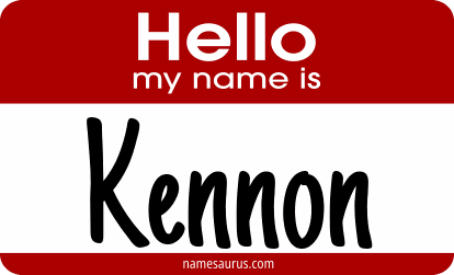 Hello my name is Kennon png download