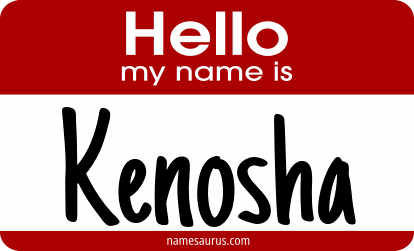 Hello my name is Kenosha png download