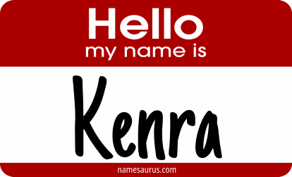 Hello my name is Kenra png download