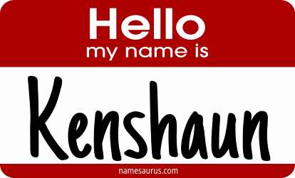 Hello my name is Kenshaun png download