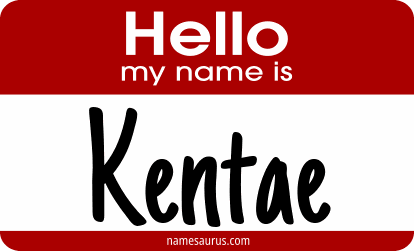Hello my name is Kentae png download