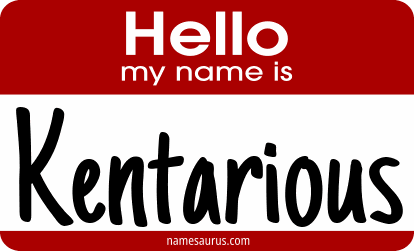 Hello my name is Kentarious png download
