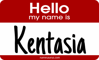 Hello my name is Kentasia png download