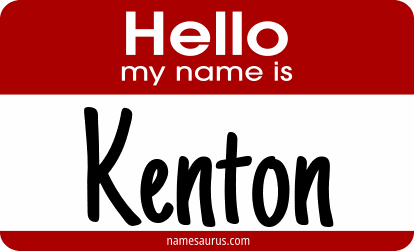 Hello my name is Kenton png download