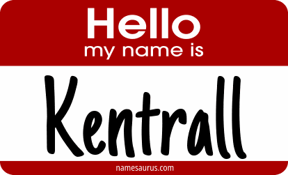 Hello my name is Kentrall png download