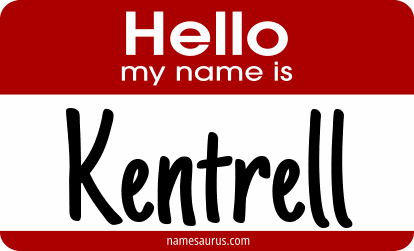 Hello my name is Kentrell png download