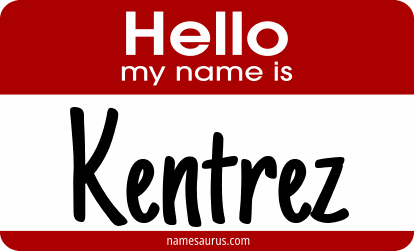 Hello my name is Kentrez png download