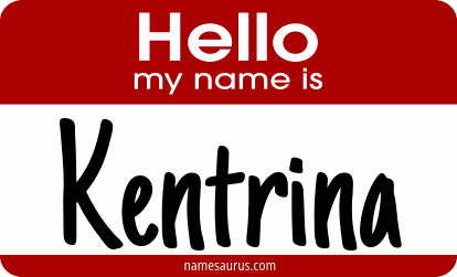 Hello my name is Kentrina png download