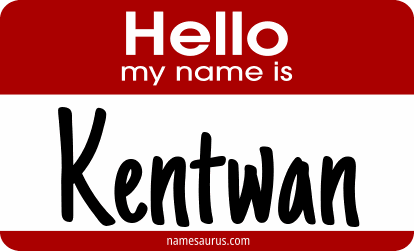 Hello my name is Kentwan png download