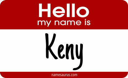 Hello my name is Keny png download