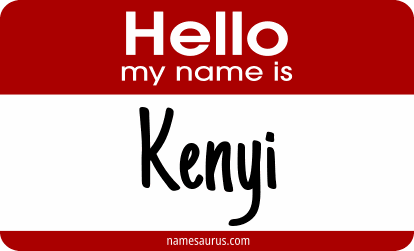 Hello my name is Kenyi png download