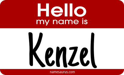 Hello my name is Kenzel png download