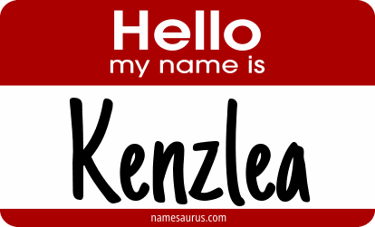 Hello my name is Kenzlea png download
