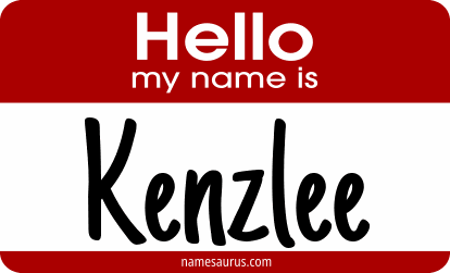 Hello my name is Kenzlee png download