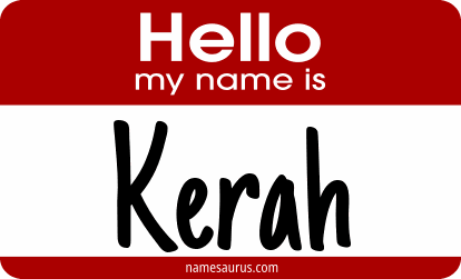 Hello my name is Kerah png download