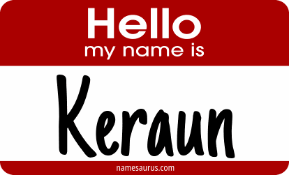 Hello my name is Keraun png download