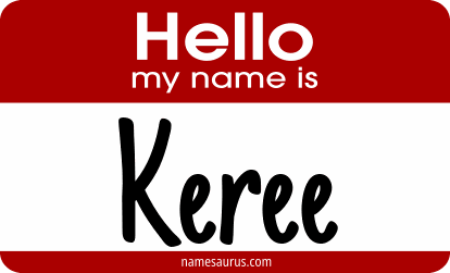 Hello my name is Keree png download