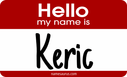 Hello my name is Keric png download