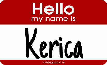 Hello my name is Kerica png download