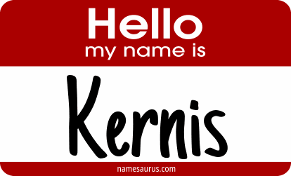 Hello my name is Kernis png download