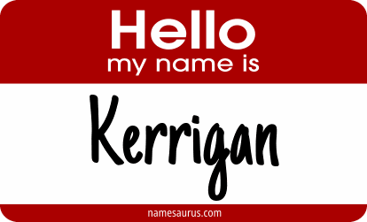 Hello my name is Kerrigan png download