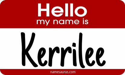 Hello my name is Kerrilee png download