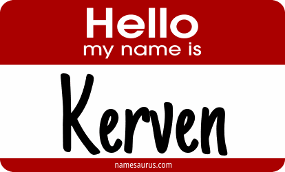 Hello my name is Kerven png download