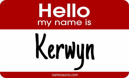 Hello my name is Kerwyn png download