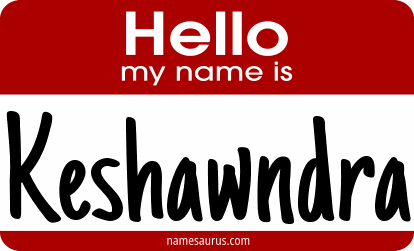 Hello my name is Keshawndra png download
