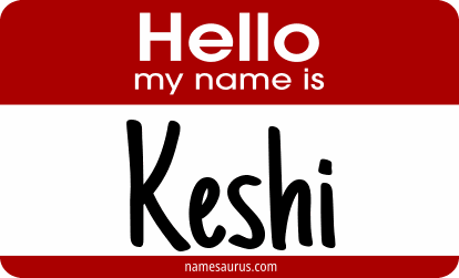 Hello my name is Keshi png download