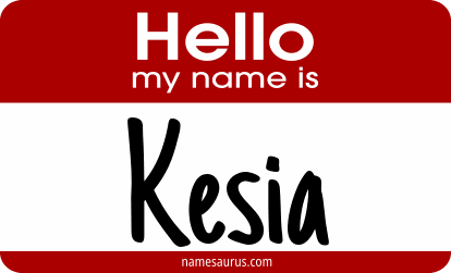 Hello my name is Kesia png download