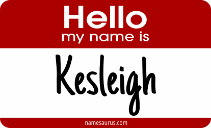 Hello my name is Kesleigh png download