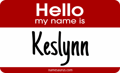 Hello my name is Keslynn png download