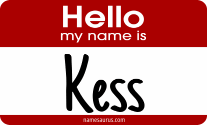Hello my name is Kess png download