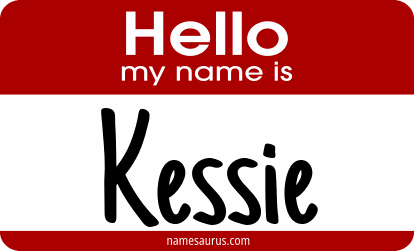 Hello my name is Kessie png download