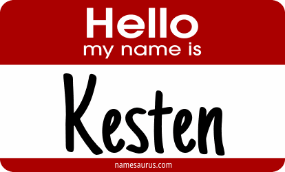 Hello my name is Kesten png download