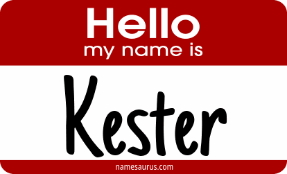 Hello my name is Kester png download
