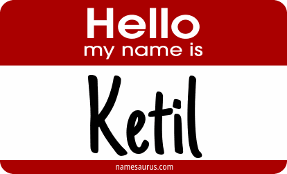 Hello my name is Ketil png download