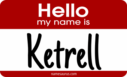 Hello my name is Ketrell png download