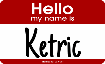 Hello my name is Ketric png download