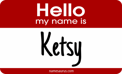 Hello my name is Ketsy png download