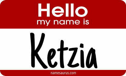 Hello my name is Ketzia png download