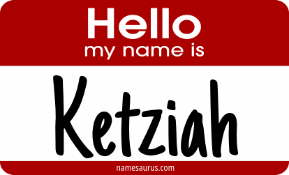 Hello my name is Ketziah png download