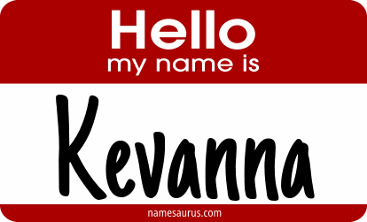 Hello my name is Kevanna png download