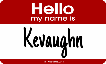 Hello my name is Kevaughn png download