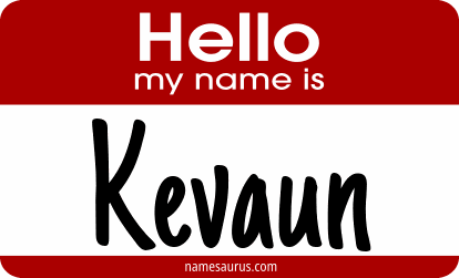 Hello my name is Kevaun png download