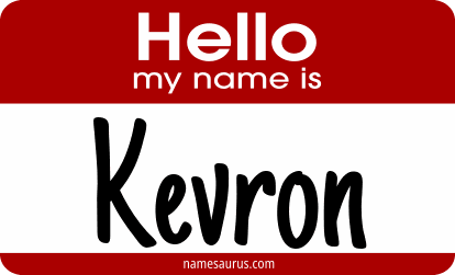 Hello my name is Kevron png download