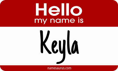 Hello my name is Keyla png download